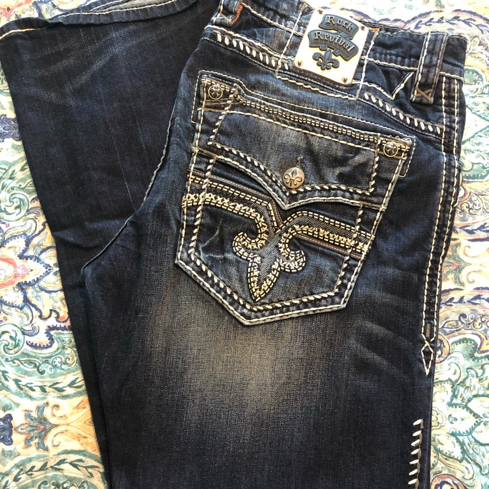 Men’s Rock Revival Jeans